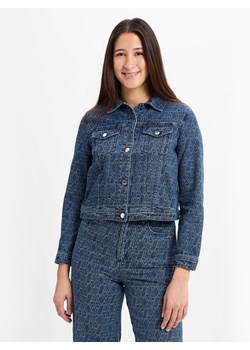 Armani Exchange Damska kurtka dżinsowa Kobiety Bawełna denim wypukły wzór tkaniny ze sklepu vangraaf w kategorii Kurtki damskie - zdjęcie 179221338