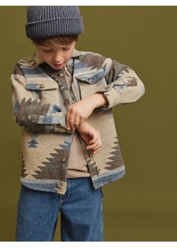 Reserved - Flanelowa koszula - brązowy ze sklepu Reserved w kategorii Koszule chłopięce - zdjęcie 179224869