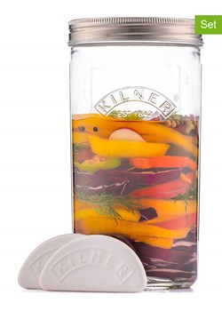 Kilner 5-częściowy zestaw do fermentacji - 1 l ze sklepu Limango Polska w kategorii Pojemniki kuchenne - zdjęcie 179225956