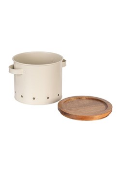 Wenko Pojemnik &quot;Aria&quot; w kolorze beżowym - Ø 16,5  x 18 cm - 3,8 l ze sklepu Limango Polska w kategorii Pojemniki kuchenne - zdjęcie 179226146