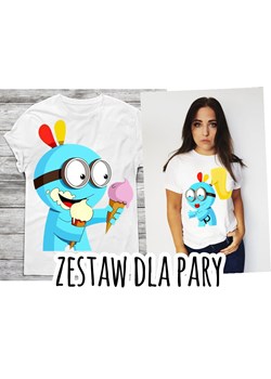 Zestaw koszulek dla pary - id: 122405 - marki Time For Fashion - 179229928 Zestaw koszulek dla pary ze sklepu Time For Fashion w kategorii Bluzki damskie - zdjęcie 179229928