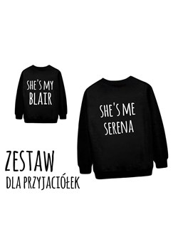 Zestaw 2 bluz dla przyjaciółek ze sklepu Time For Fashion w kategorii Bluzki damskie - zdjęcie 179230196