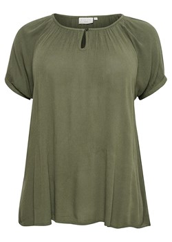 KAFFE curve Bluzka w kolorze khaki ze sklepu Limango Polska w kategorii Bluzki damskie - zdjęcie 179232896