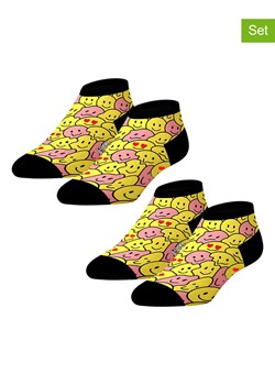 Lucky Socks Skarpety (2 pary) w kolorze żółto-czarnym ze sklepu Limango Polska w kategorii Skarpetki męskie - zdjęcie 179232977