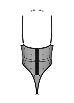 Freedom body otwarte Anniverse Special by Obsessive, Kolor czarny, Rozmiar S/M, Freedom ze sklepu Intymna w kategorii Body damskie - zdjęcie 179233045