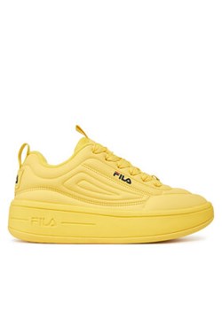 Fila Sneakersy Superbubble  FFW0536 20026 Żółty ze sklepu MODIVO w kategorii Buty sportowe damskie - zdjęcie 179233967