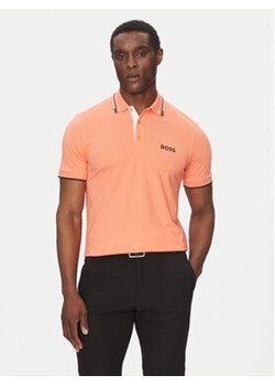 BOSS Polo Paddy Pro 50469102 Czerwony Regular Fit ze sklepu MODIVO w kategorii T-shirty męskie - zdjęcie 179234186