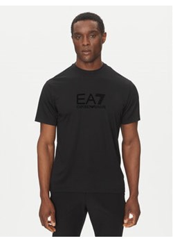 EA7 Emporio Armani T-Shirt 7M000092 AF13870 UC001 Czarny Regular Fit ze sklepu MODIVO w kategorii T-shirty męskie - zdjęcie 179234767