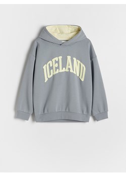 Reserved - Bluza oversize z kapturem - ciemnoszary - id: 293BF-90X - marki Reserved - 179236397 Reserved - Bluza oversize z kapturem - ciemnoszary ze sklepu Reserved w kategorii Bluzy chłopięce - zdjęcie 179236397
