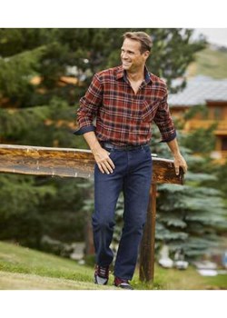 Wygodne jeansy Regular ze stretchem ze sklepu Atlas For Men w kategorii Jeansy męskie - zdjęcie 179237079