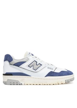 New Balance Sneakersy BB550BWG Biały ze sklepu MODIVO w kategorii Buty sportowe męskie - zdjęcie 179240778