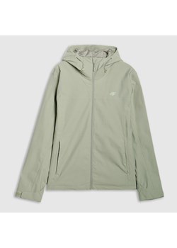 Męska kurtka przejściowa 4F 4FWSS25TTJAM703 - khaki ze sklepu Sportstylestory.com w kategorii Kurtki męskie - zdjęcie 179241729