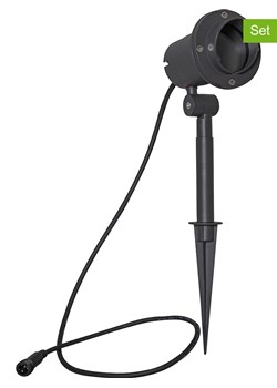 STAR Trading Lampa ogrodowa &quot;Focus&quot; w kolorze czarnym - 10 x 30 x 13 cm ze sklepu Limango Polska w kategorii Oświetlenie ogrodowe - zdjęcie 179244637