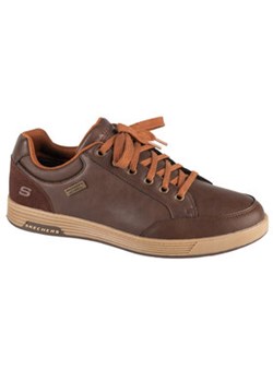 Skechers Sneakersy Sparkman 210944/CHOC Brązowy ze sklepu MODIVO w kategorii Buty sportowe męskie - zdjęcie 179246778