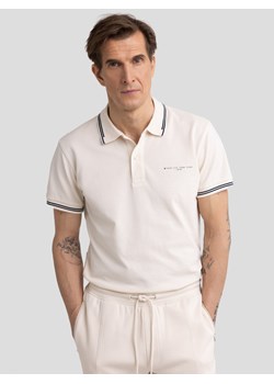 Koszulka męska polo kremowa Wladym 103 ze sklepu Big Star w kategorii T-shirty męskie - zdjęcie 179248637