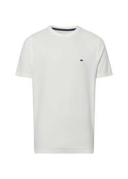 Fynch-Hatton Koszulka męska Mężczyźni Bawełna biały jednolity ze sklepu vangraaf w kategorii T-shirty męskie - zdjęcie 179249817
