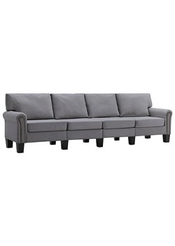 Czteroosobowa jasnoszara sofa - Dionas 4X ze sklepu Edinos.pl w kategorii Sofy i kanapy - zdjęcie 179253189
