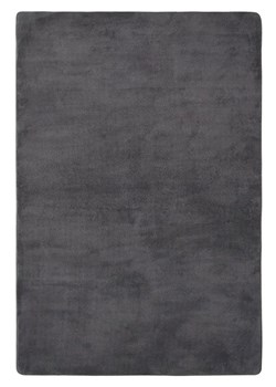 Antracytowy miękki dywan do sypialni 200x300 cm - Aro ze sklepu Edinos.pl w kategorii Dywany - zdjęcie 179254106