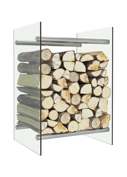 Nowoczesny stojak na drewno do salonu - Kobix 4X 40x35x60 ze sklepu Edinos.pl w kategorii Pozostałe meble - zdjęcie 179254548