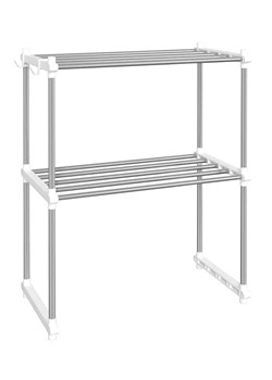 Aluminiowa półka kuchenna na mikrofalówkę - Mila ze sklepu Edinos.pl w kategorii Meble kuchenne - zdjęcie 179255756