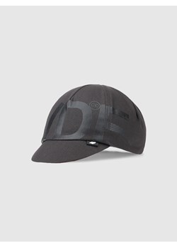 Czapka kolarska uniseks 4F 4FWSS25AFCAU105 - czarna ze sklepu Sportstylestory.com w kategorii Czapki z daszkiem damskie - zdjęcie 179257857