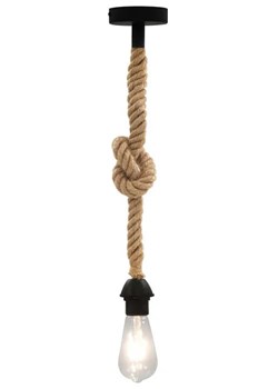 Pojedyncza lampa wisząca na sznurze - EX819-Ilobi ze sklepu Edinos.pl w kategorii Lampy wiszące - zdjęcie 179259189