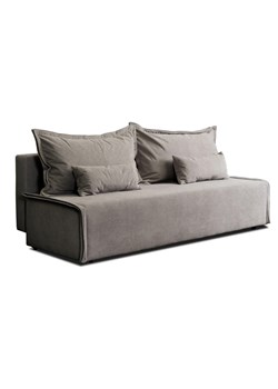Szara nowoczesna sofa z funkcją rozkładania - Etro ze sklepu Edinos.pl w kategorii Sofy i kanapy - zdjęcie 179262116