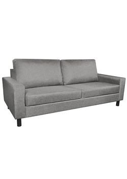 Stylowa trzyosobowa jasnoszara sofa - Felizia 3X ze sklepu Edinos.pl w kategorii Sofy i kanapy - zdjęcie 179262956