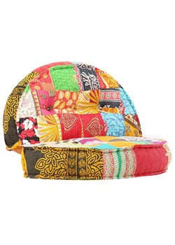 Materiałowa sofa Lekma - patchwork ze sklepu Edinos.pl w kategorii Sofy i kanapy - zdjęcie 179263788