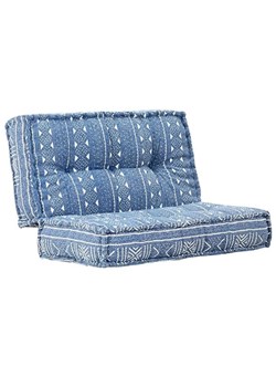 Kwadratowa piankowa sofa Talos - niebieska ze sklepu Edinos.pl w kategorii Sofy i kanapy - zdjęcie 179263807