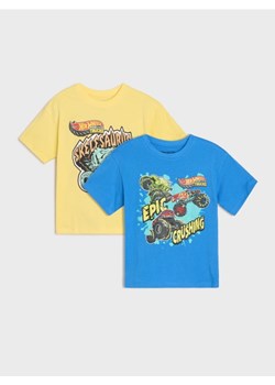 Sinsay - Koszulki 2 pack Hot Wheels - wielobarwny ze sklepu Sinsay w kategorii T-shirty chłopięce - zdjęcie 179269895