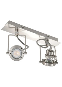 Srebrna punktowa lampa sufitowa z regulacją - EX87-Rosefi ze sklepu Edinos.pl w kategorii Lampy sufitowe - zdjęcie 179276895