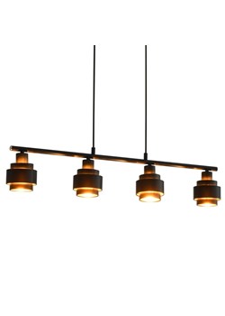 Czarna lampa wisząca nad stół - EX93-Brickon ze sklepu Edinos.pl w kategorii Oświetlenie ogrodowe - zdjęcie 179276916