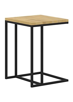 Stolik pomocniczy pod laptopa z drewna dębowego - Lexor 4X ze sklepu Edinos.pl w kategorii Stoliki kawowe - zdjęcie 179277799