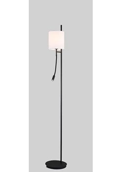 Metalowa lampa stojąca z dodatkową mini lampką LED - V043-Elisa ze sklepu Edinos.pl w kategorii Lampy podłogowe - zdjęcie 179277965