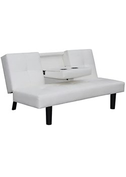 Nowoczesna wielofunkcyjna sofa Fuksor - biała ze sklepu Edinos.pl w kategorii Sofy i kanapy - zdjęcie 179278987