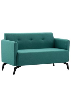 Stylowa 2-osobowa sofa Skoma 2X - zielona ze sklepu Edinos.pl w kategorii Sofy i kanapy - zdjęcie 179279239