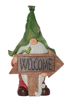 STAR Trading Solarna figurka LED &quot;Gnomy&quot; ze wzorem - 21 x 33 cm ze sklepu Limango Polska w kategorii Oświetlenie ogrodowe - zdjęcie 179286679