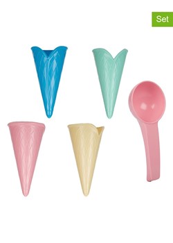 Toi-Toys 5-częściowy zestaw do piaskownicy &quot;Ice Cream&quot; - 18 m+ ze sklepu Limango Polska w kategorii Zabawki - zdjęcie 179286989