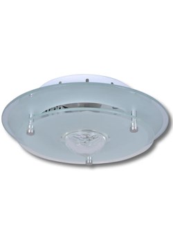 Szklana okrągła lampa sufitowa - E964-Letsa ze sklepu Edinos.pl w kategorii Lampy sufitowe - zdjęcie 179288718