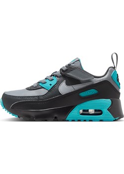 Buty dla małych dzieci Nike Air Max 90 EasyOn - Szary ze sklepu Nike poland w kategorii Buty sportowe dziecięce - zdjęcie 179308206