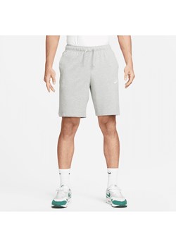 Spodenki męskie Nike Sportswear Club - Szary ze sklepu Nike poland w kategorii Spodenki męskie - zdjęcie 179308338