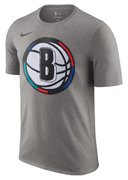 T-shirt męski Nike NBA Brooklyn Nets Essential City Edition - Szary ze sklepu Nike poland w kategorii T-shirty męskie - zdjęcie 179308688
