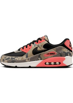 Buty męskie Nike Air Max 90 Premium - Brązowy ze sklepu Nike poland w kategorii Buty sportowe męskie - zdjęcie 179308796