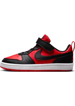 Buty dla małych dzieci Nike Court Borough Low Recraft - Czerwony ze sklepu Nike poland w kategorii Buty sportowe dziecięce - zdjęcie 179308888