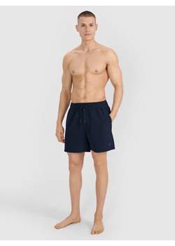 Męskie spodenki plażowe 4F 4FWSS25UBDSM134 - granatowe ze sklepu Sportstylestory.com w kategorii Kąpielówki - zdjęcie 179309527