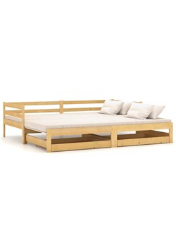 Skandynawskie łóżko z szufladami - Ikis 3X 90 / 180 x 200 cm ze sklepu Edinos.pl w kategorii Łóżka i materace - zdjęcie 179314506