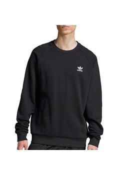 Bluza adidas Trefoil Essentials Crewneck JD2412 - czarna ze sklepu streetstyle24.pl w kategorii Bluzy męskie - zdjęcie 179315015