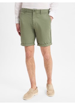 Tommy Jeans Szorty - Scanton Mężczyźni Bawełna trzcinowy jednolity ze sklepu vangraaf w kategorii Spodenki męskie - zdjęcie 179315535