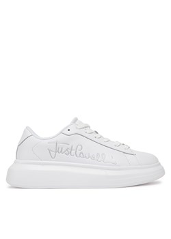Sneakersy Just Cavalli 78RA3SB3 ZPA88 Biały ze sklepu eobuwie.pl w kategorii Buty sportowe damskie - zdjęcie 179317287